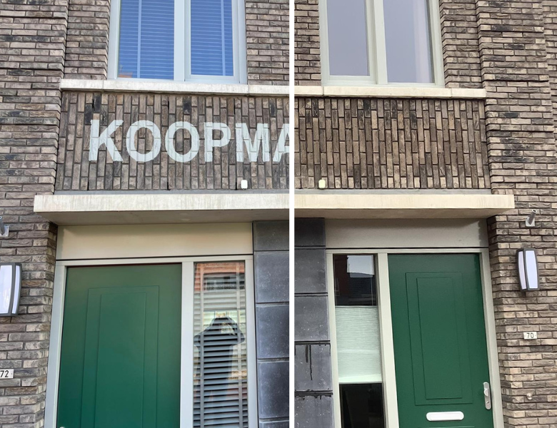 Verf verwijderen zonder schade aan de gevel? Dit is hoe wij het doen.
